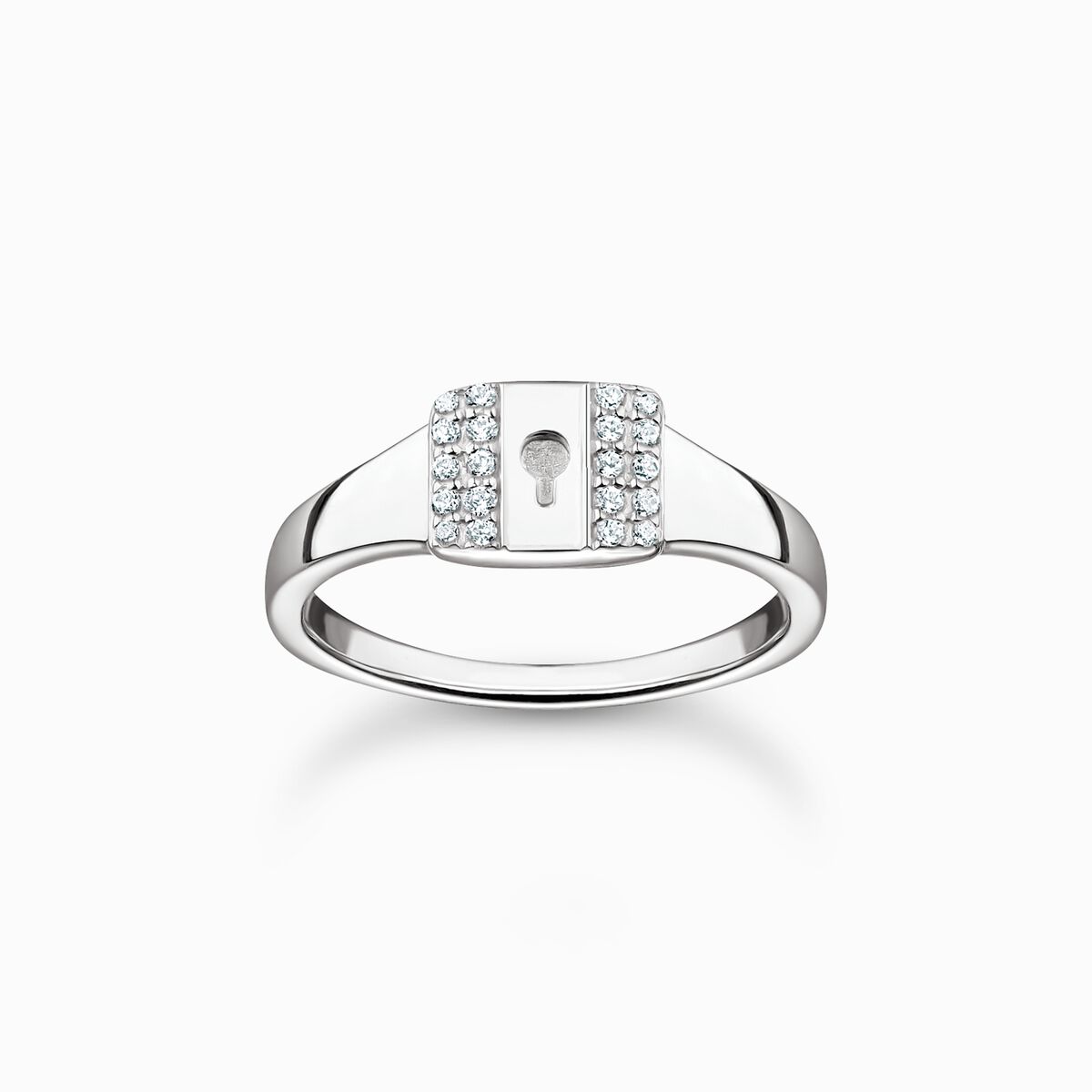 Ring lock silver