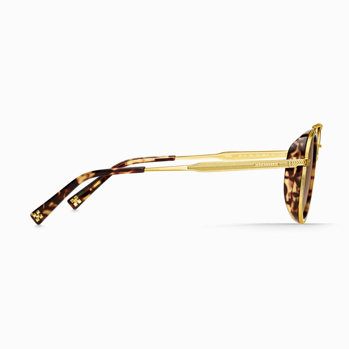 Sunglasses Johnny panto ethnic Havana