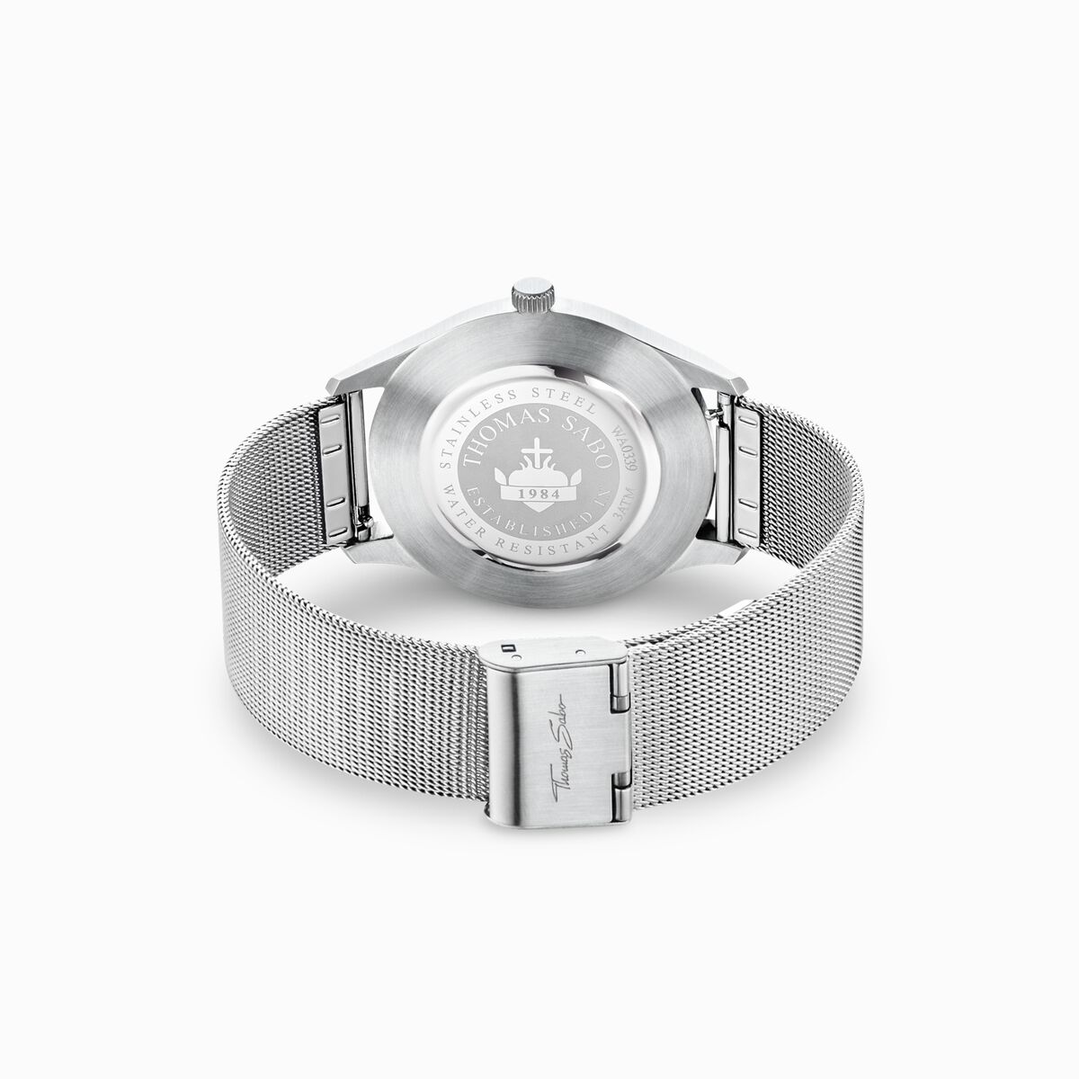Watch unisex Code TS silver black