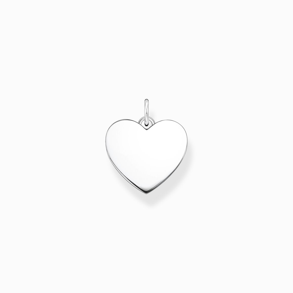 Pendant heart silver