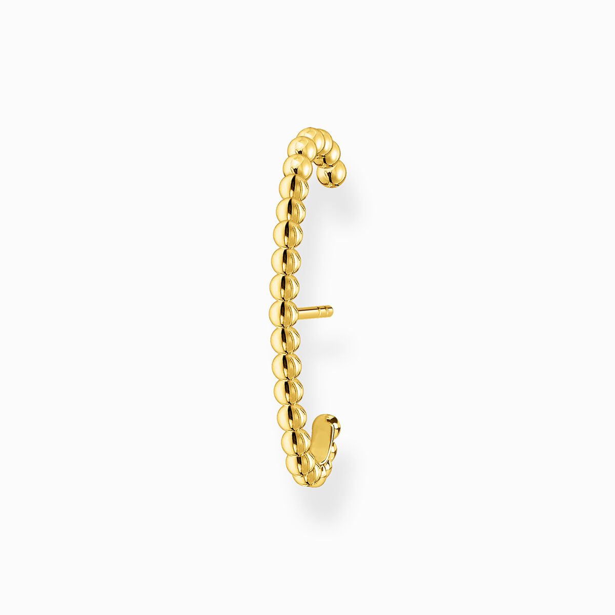 Single ear stud dots gold
