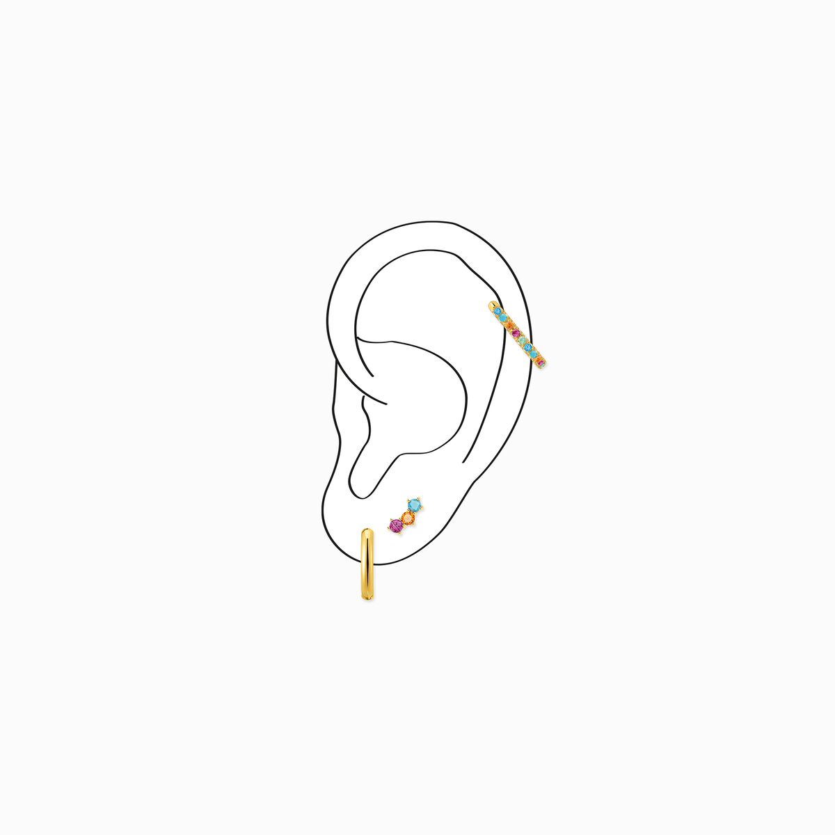 Charm Club Ear Candy Look 11