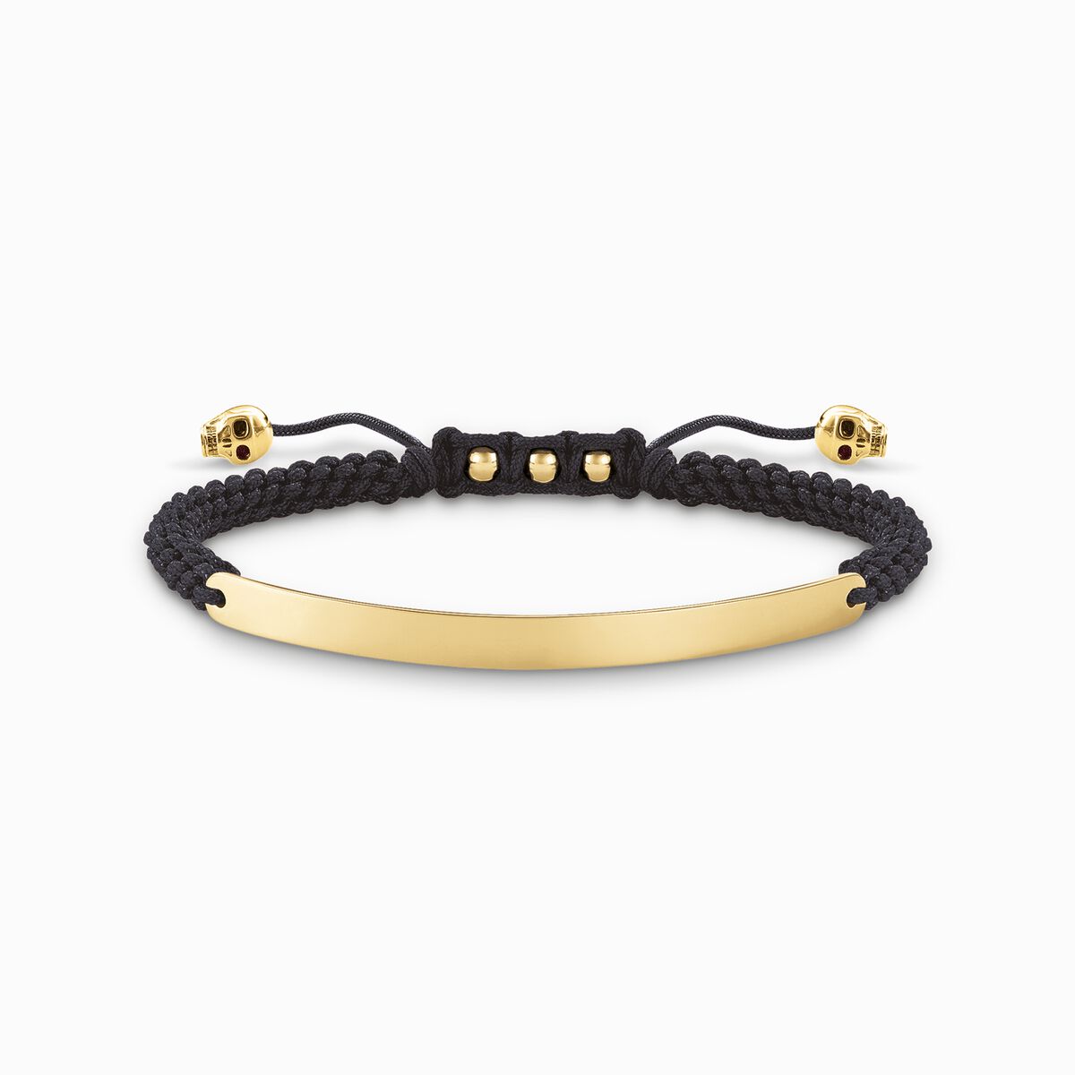 Bracelet black skull
