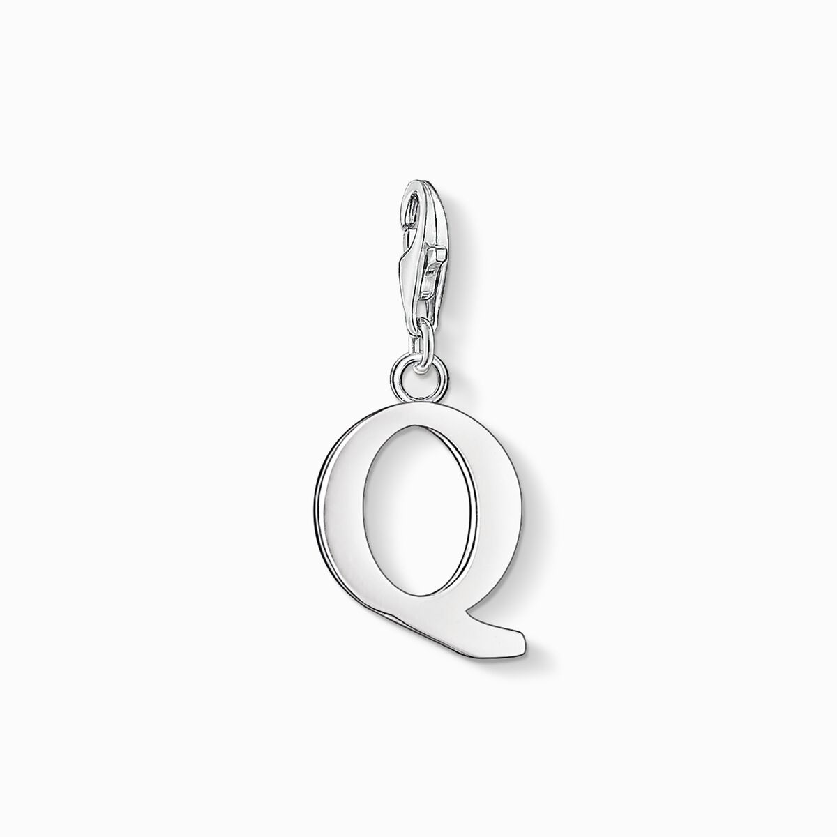 Charm pendant letter q