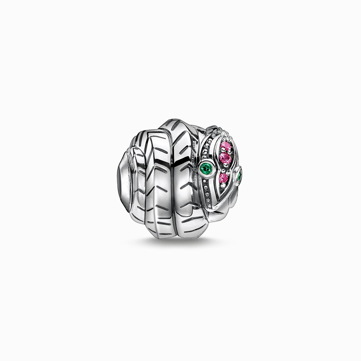 Bead snake silver