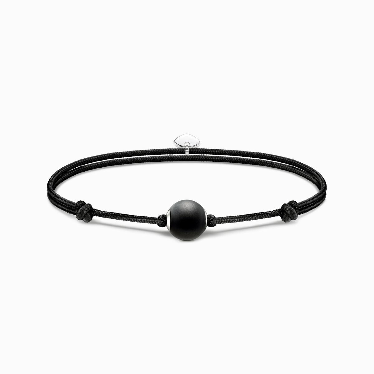 Bracelet Karma Secret with black obsidian Bead matt