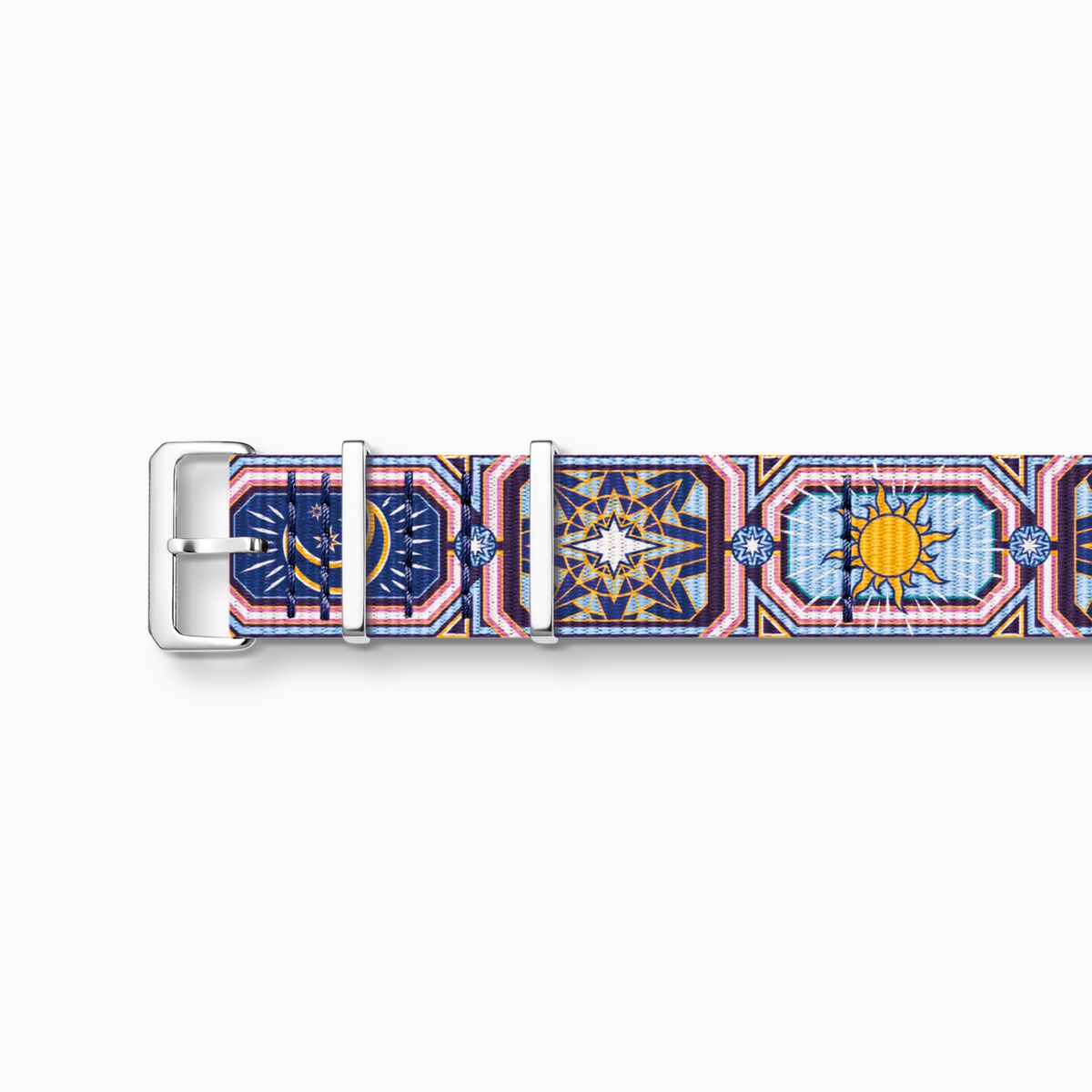 Watch strap Code TS nato, colourful night sky