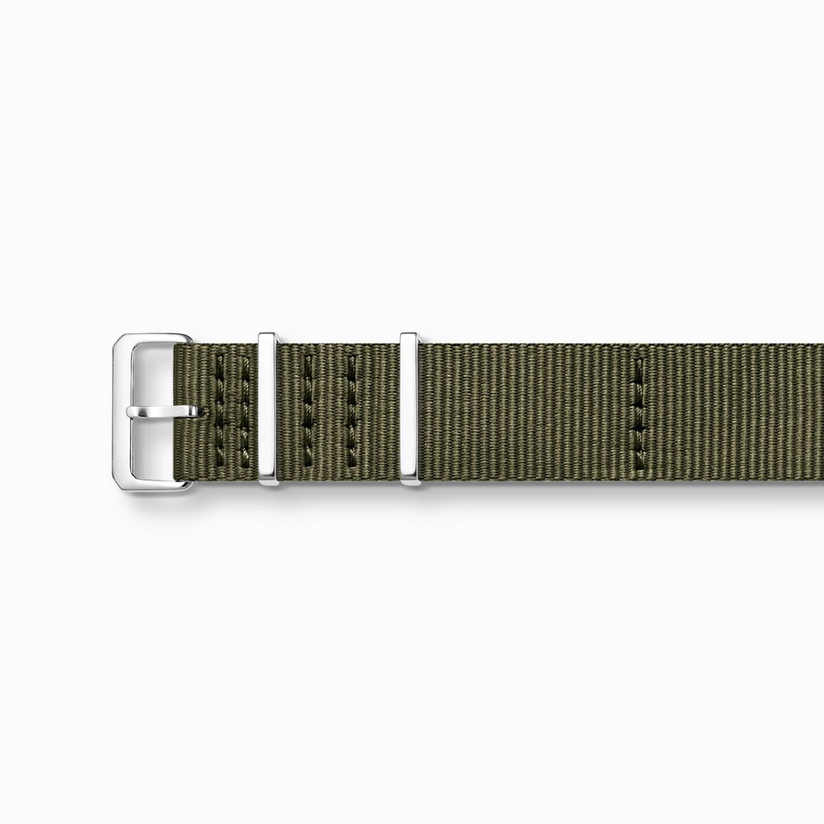 SET CODE TS white watch & khaki strap