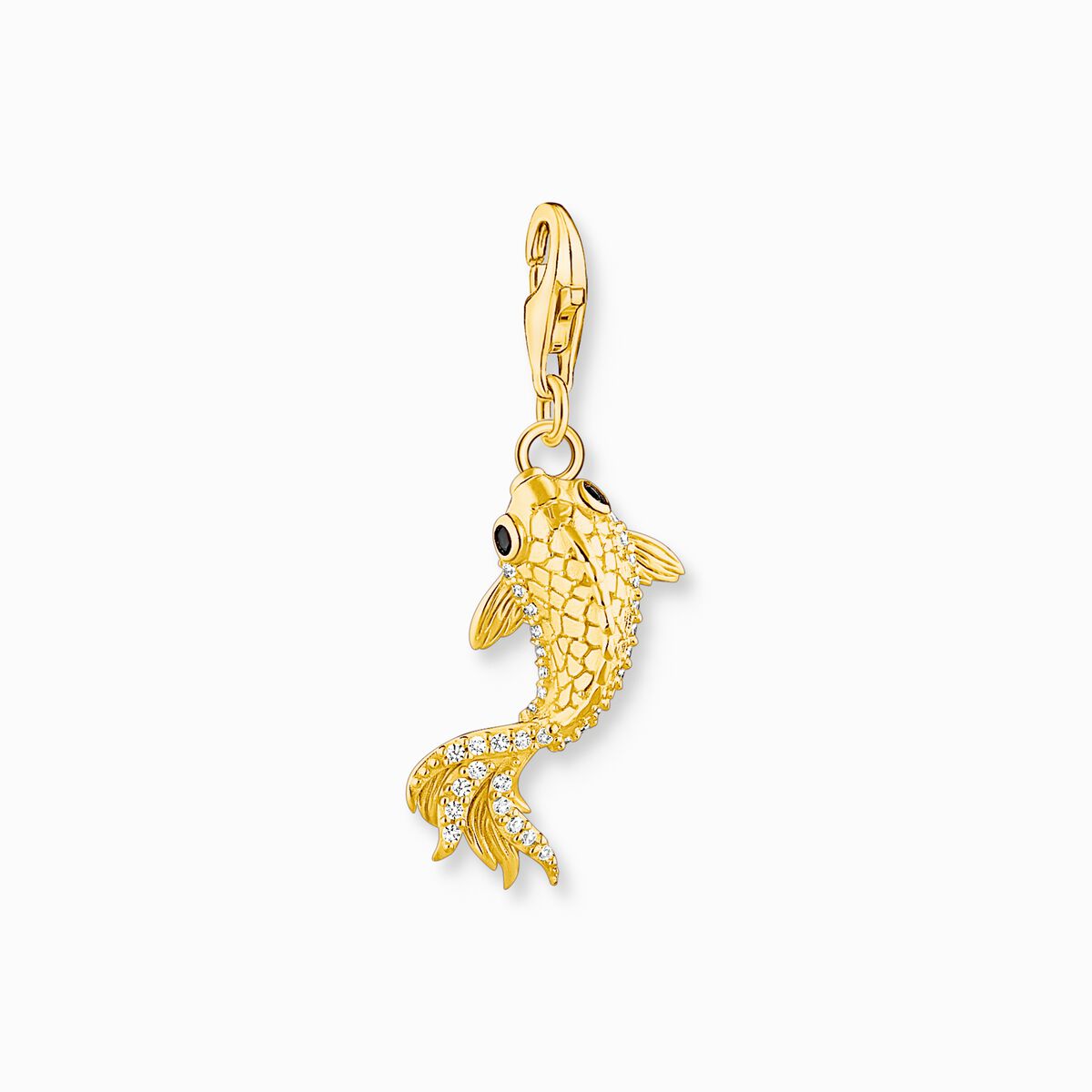 Charm pendant koi gold