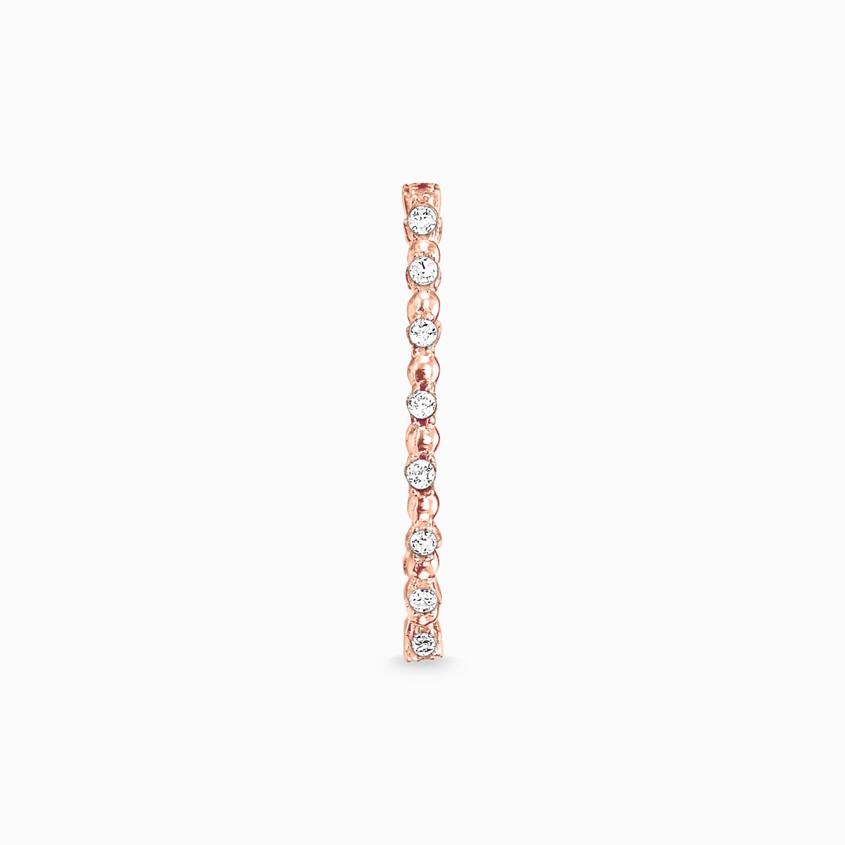Ring dots with white stones