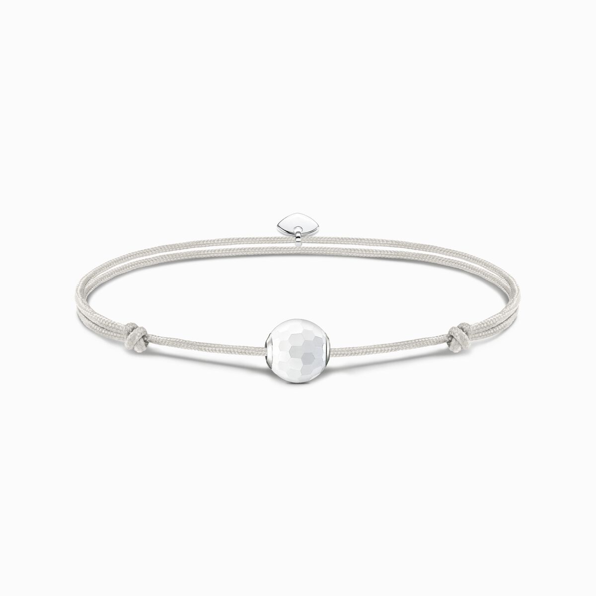 Bracelet Karma Secret with white agate Bead