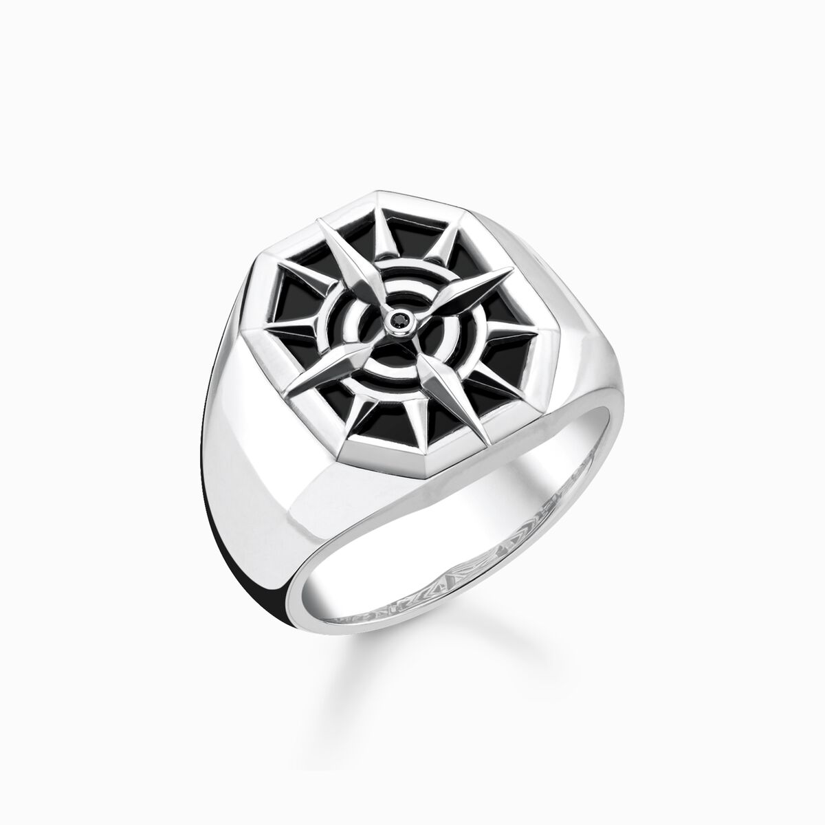 Ring compass black