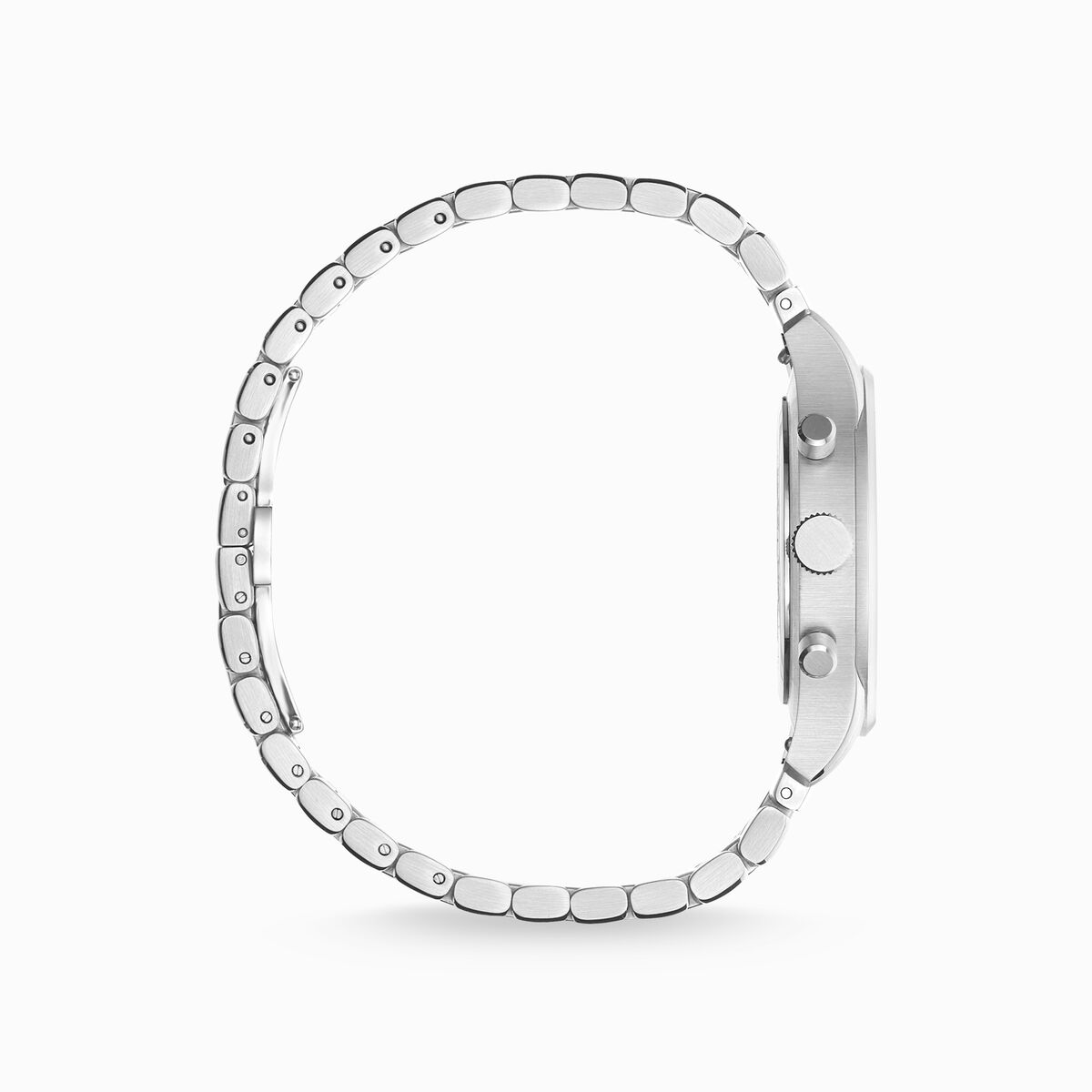 Men’s watch Rebel at Heart Chronograph silver black