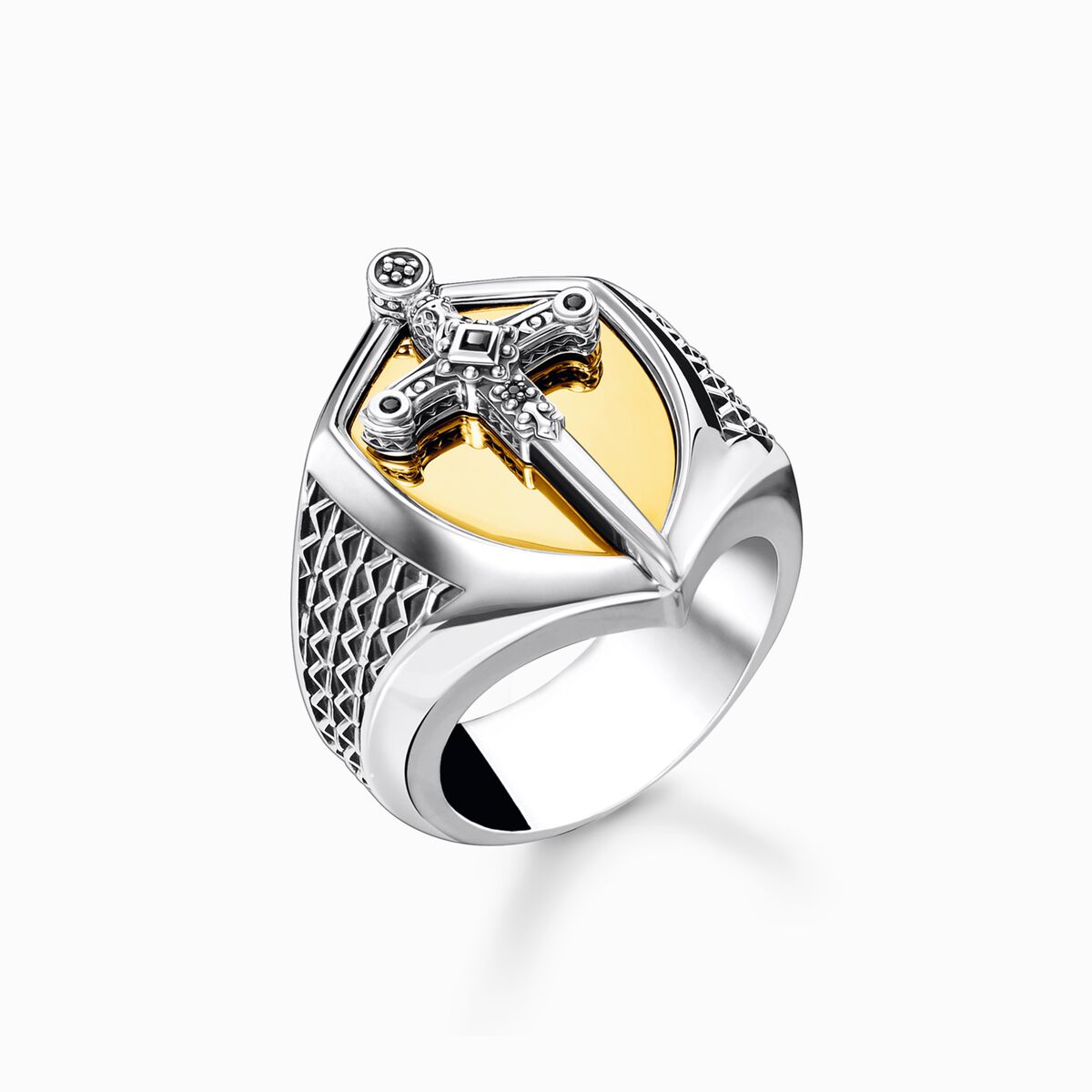 Ring sword gold