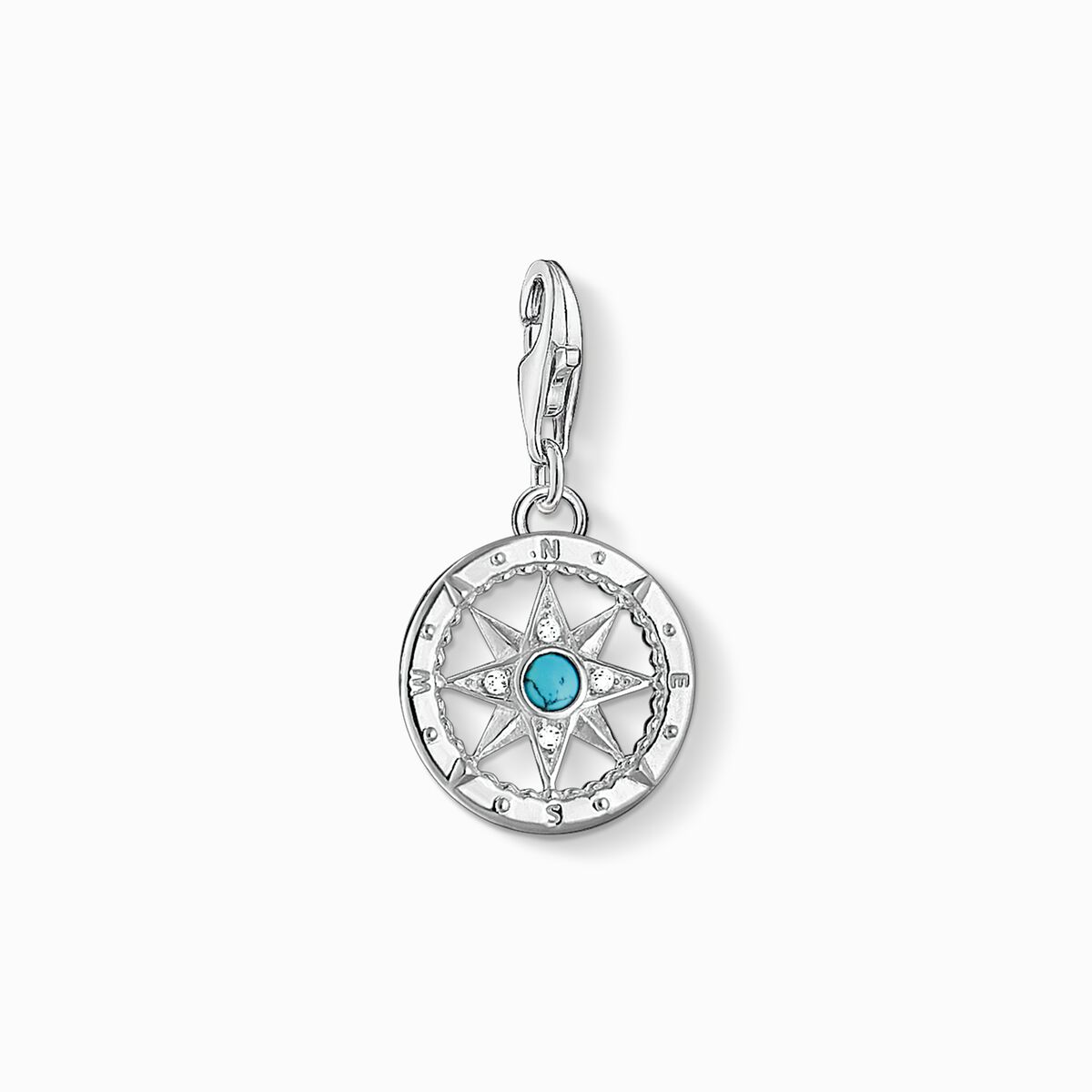 Charm pendant compass