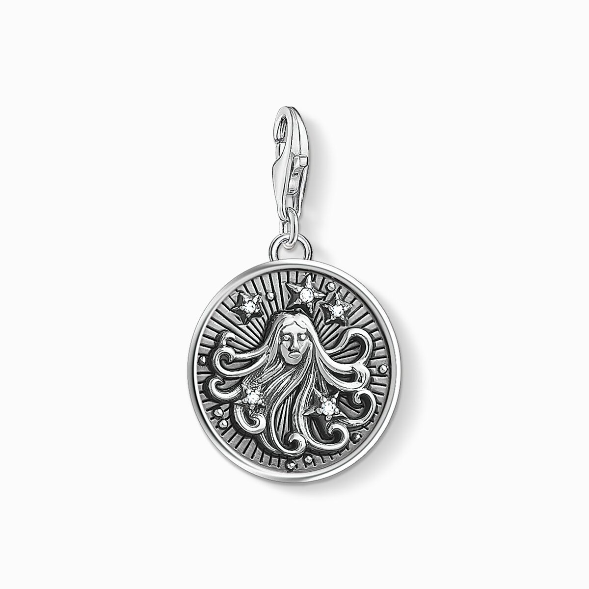 Charm pendant zodiac sign Virgo