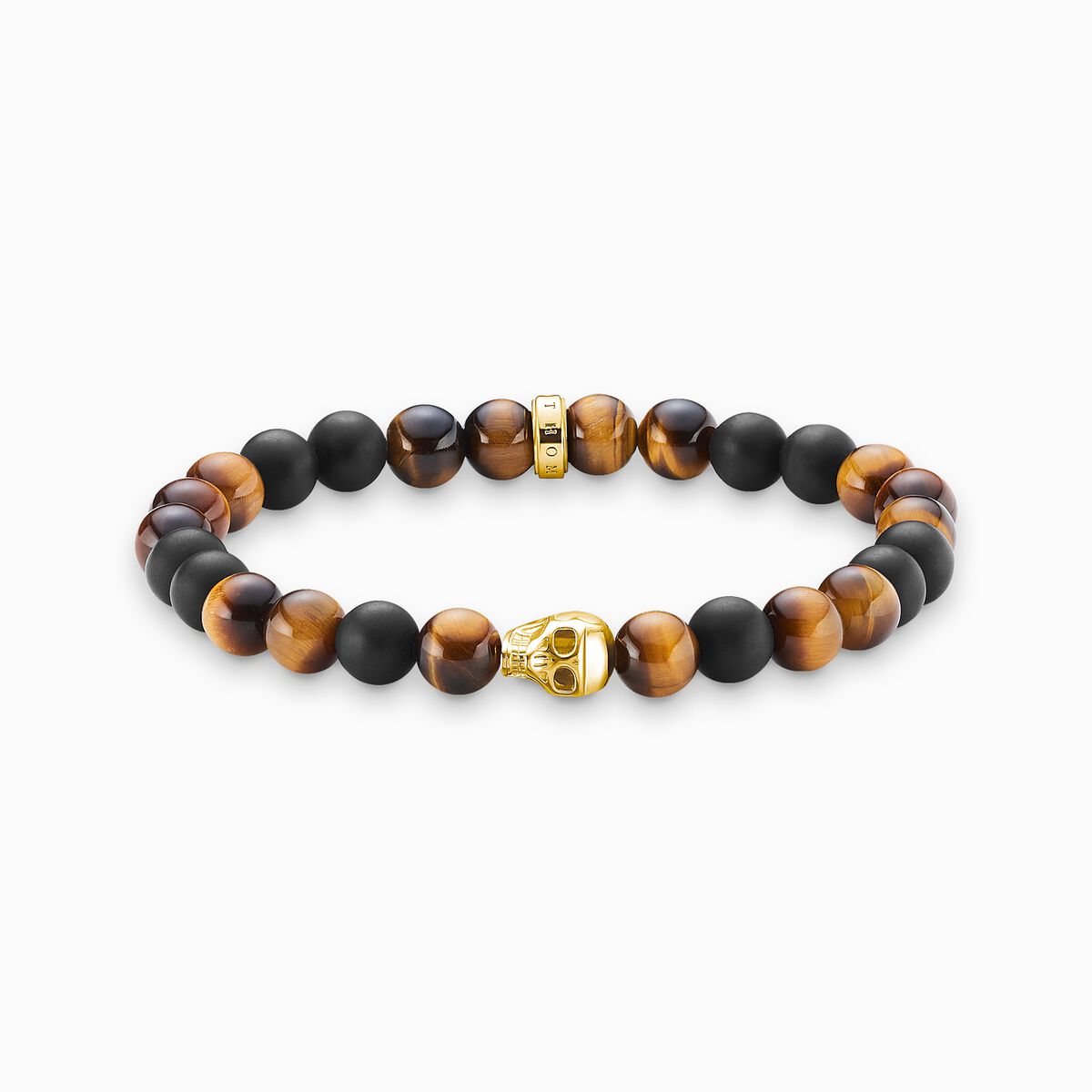 Bracelet brown skull