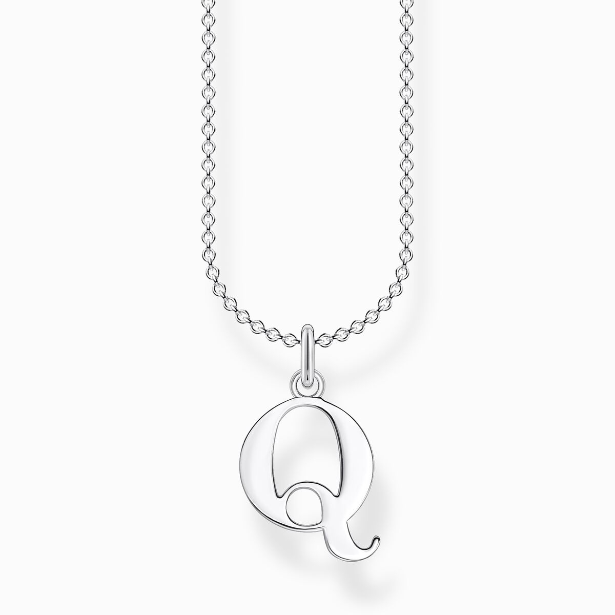 Necklace letter q