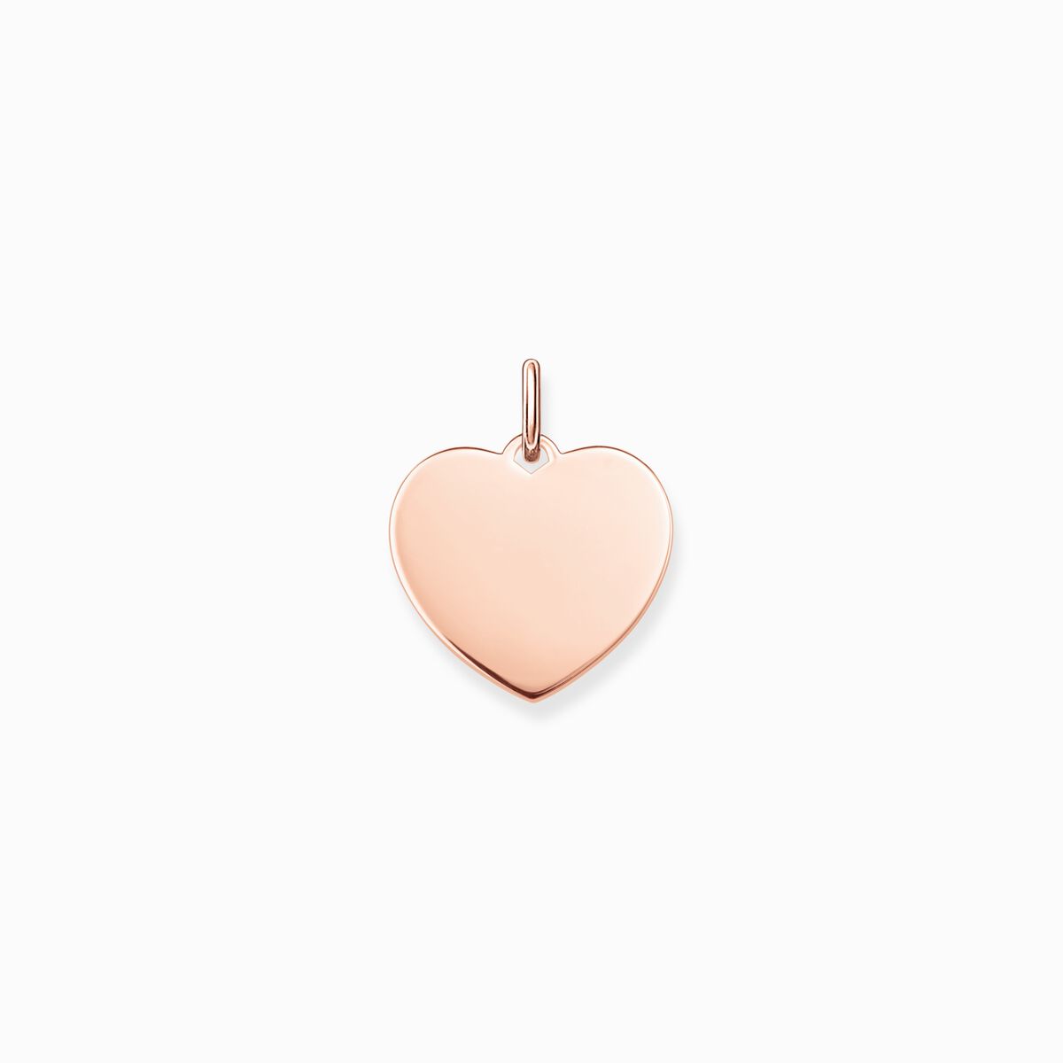 Pendant heart large rose gold