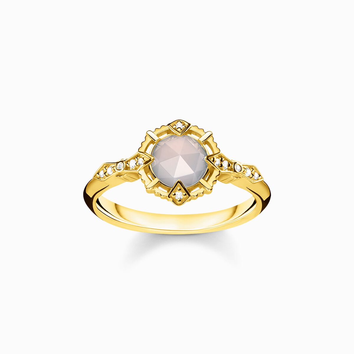 Ring vintage white