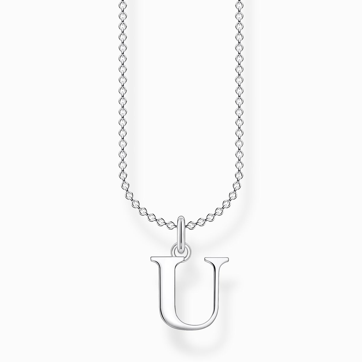 Necklace letter u