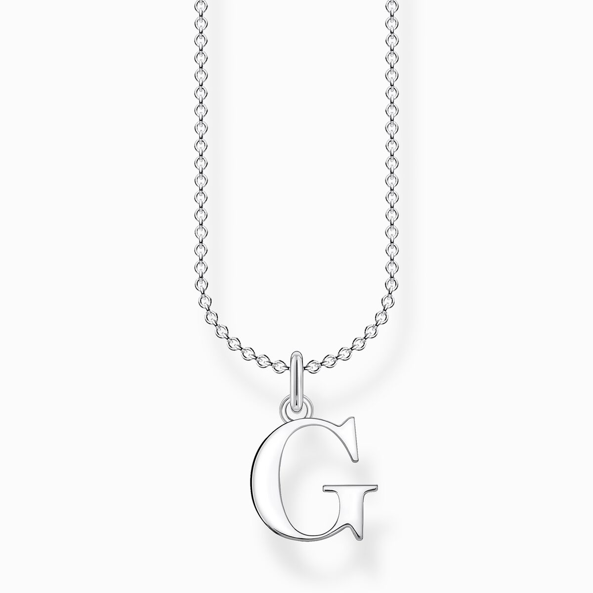 Necklace letter g