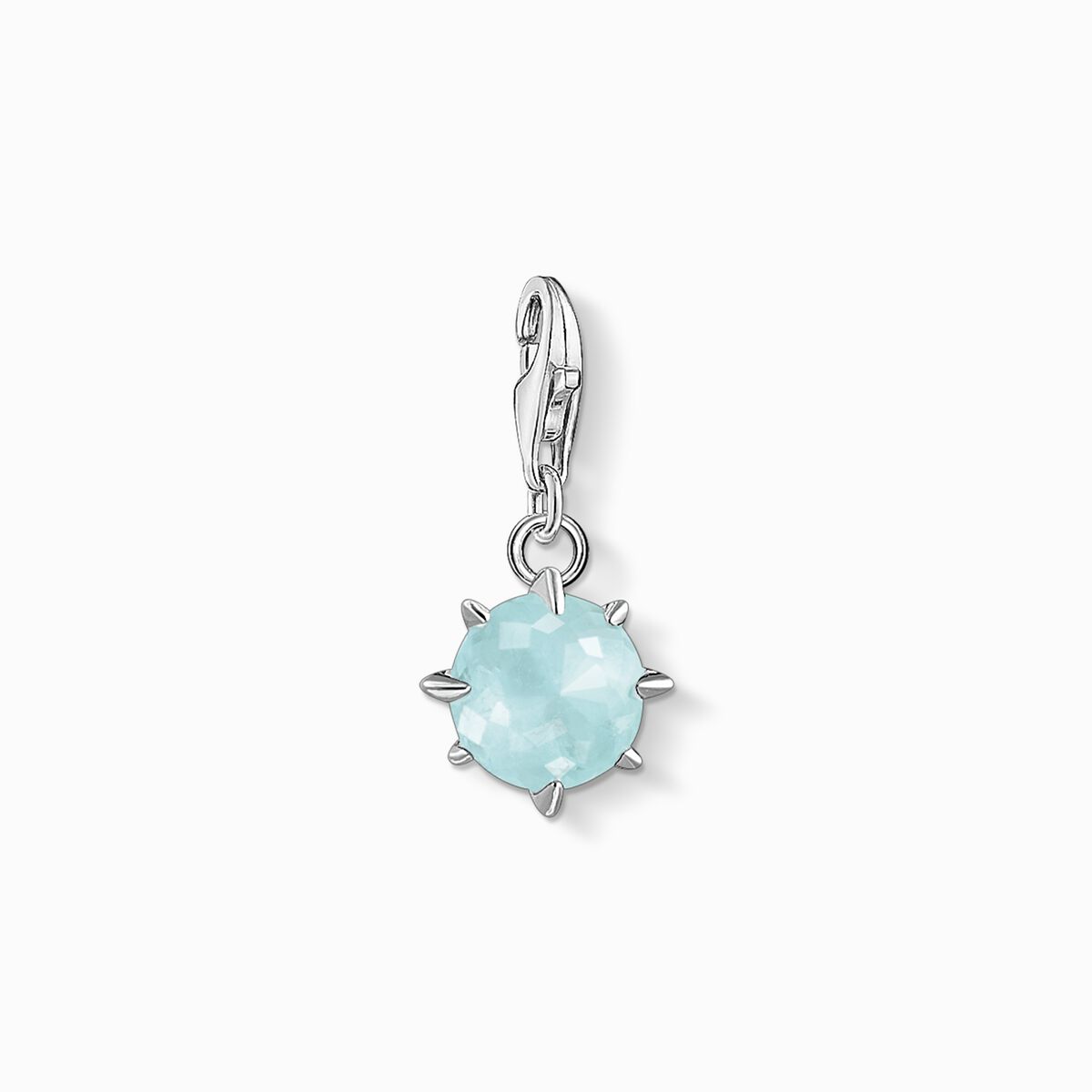 Charm pendant birth stone March
