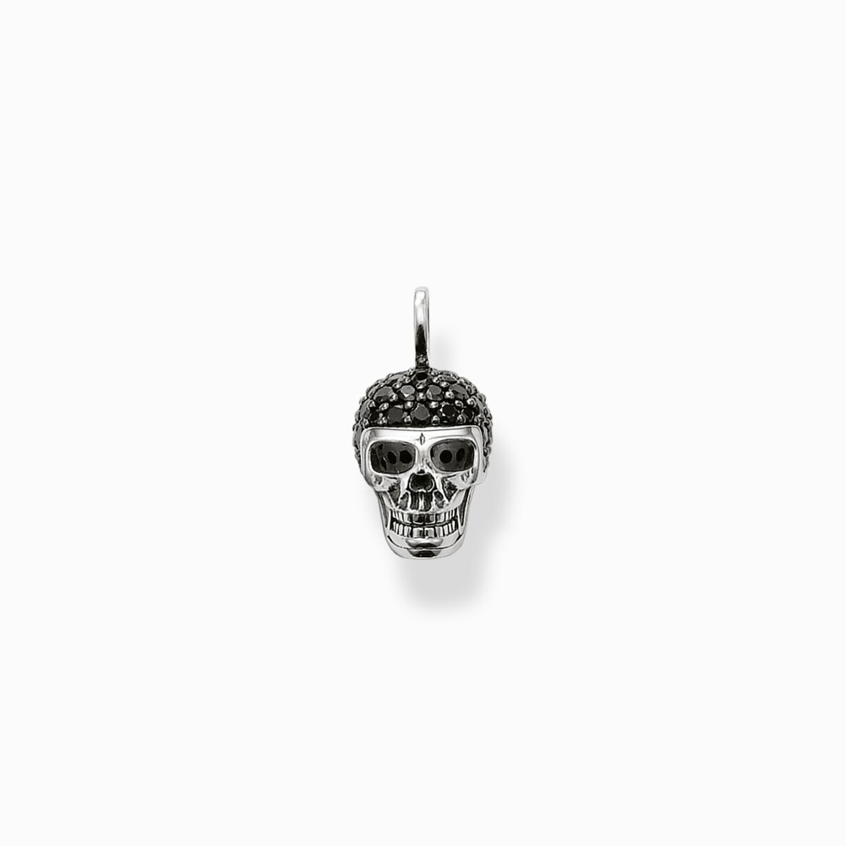 Pendant skull pavé