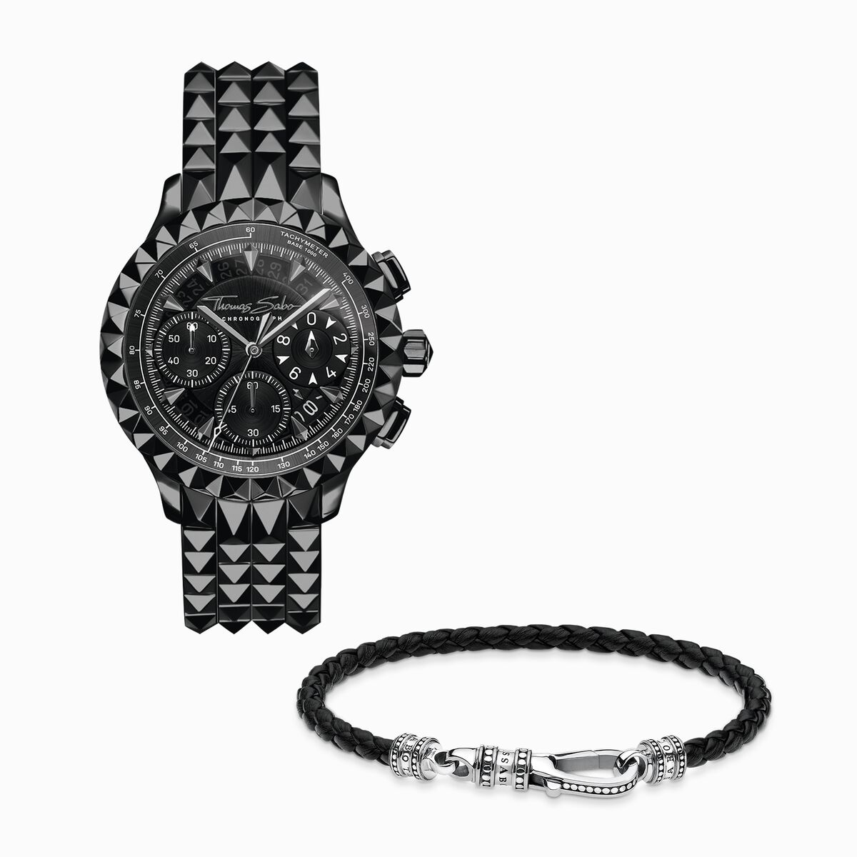 Jewellery set Rebel black