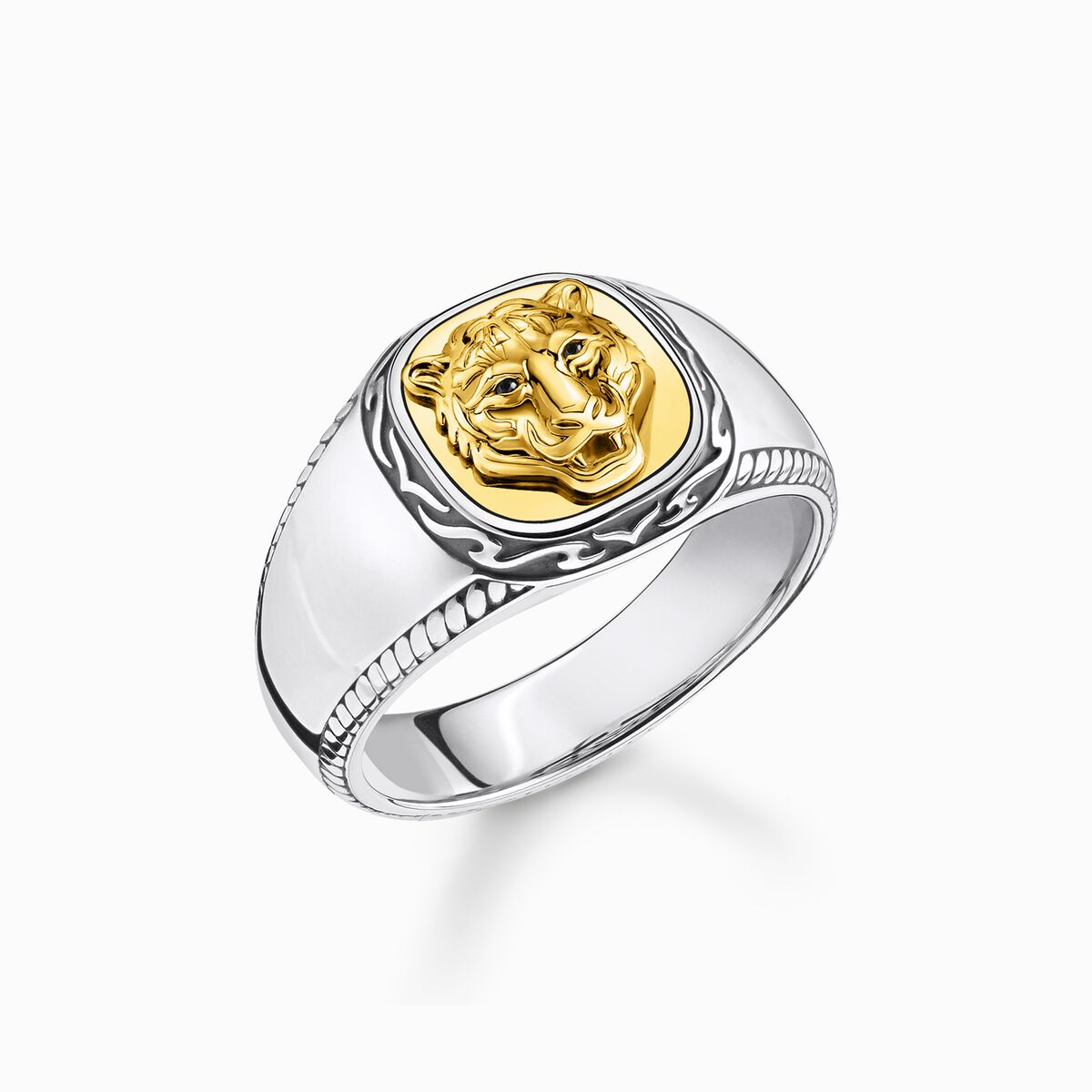 Ring tiger gold
