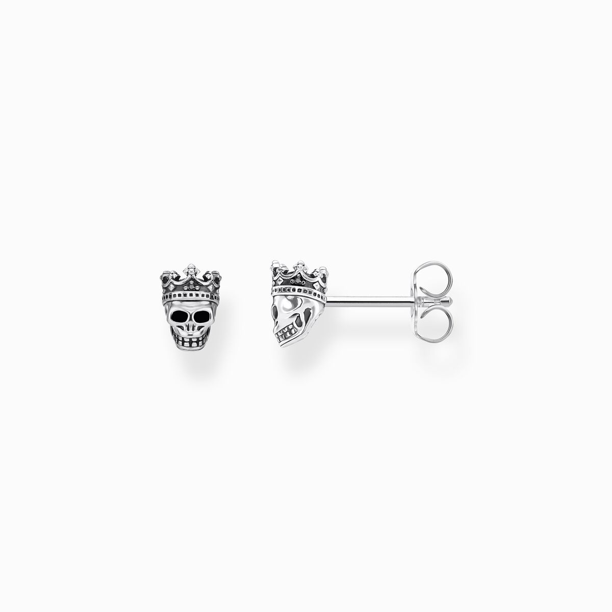 Ear studs skull king