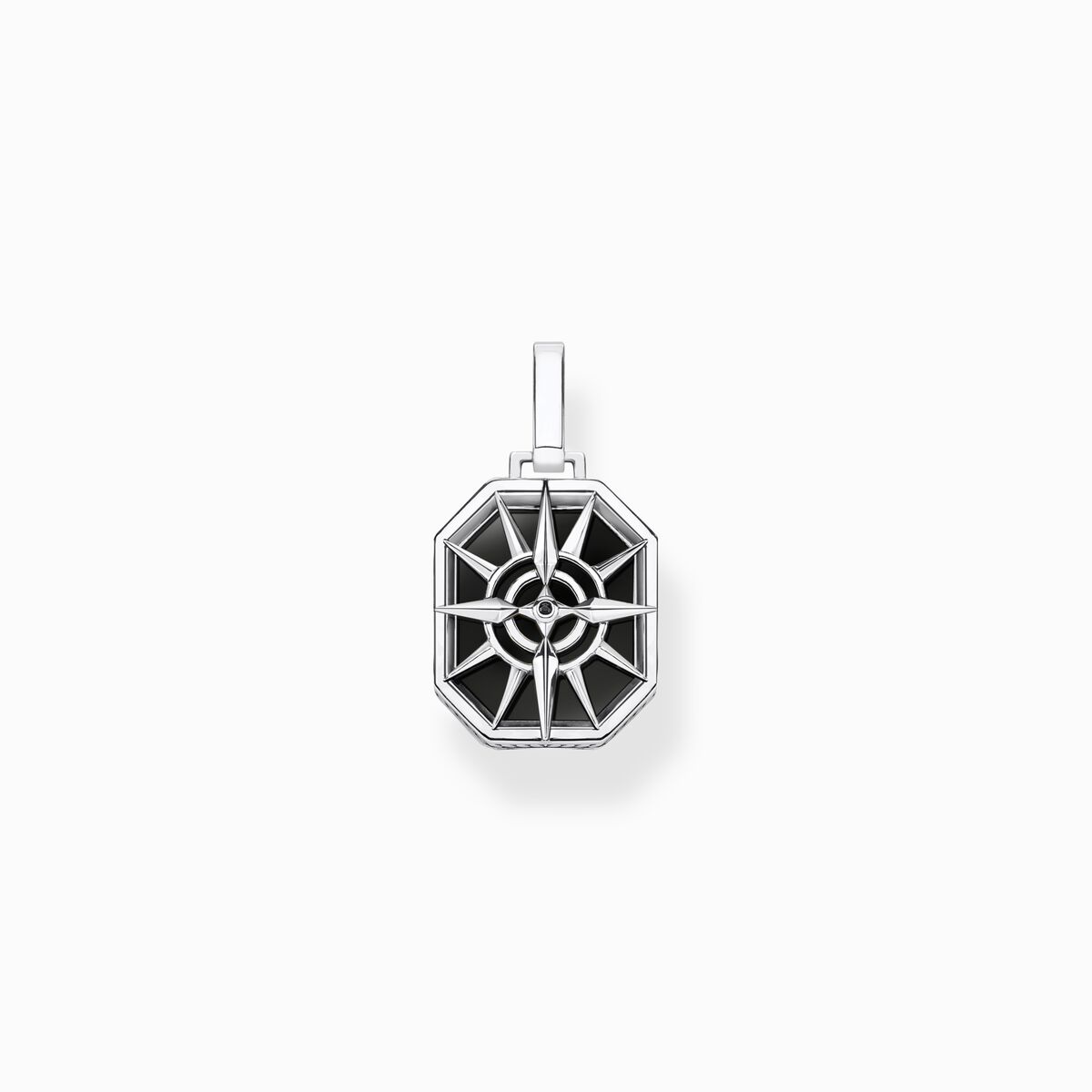 Pendant compass star black