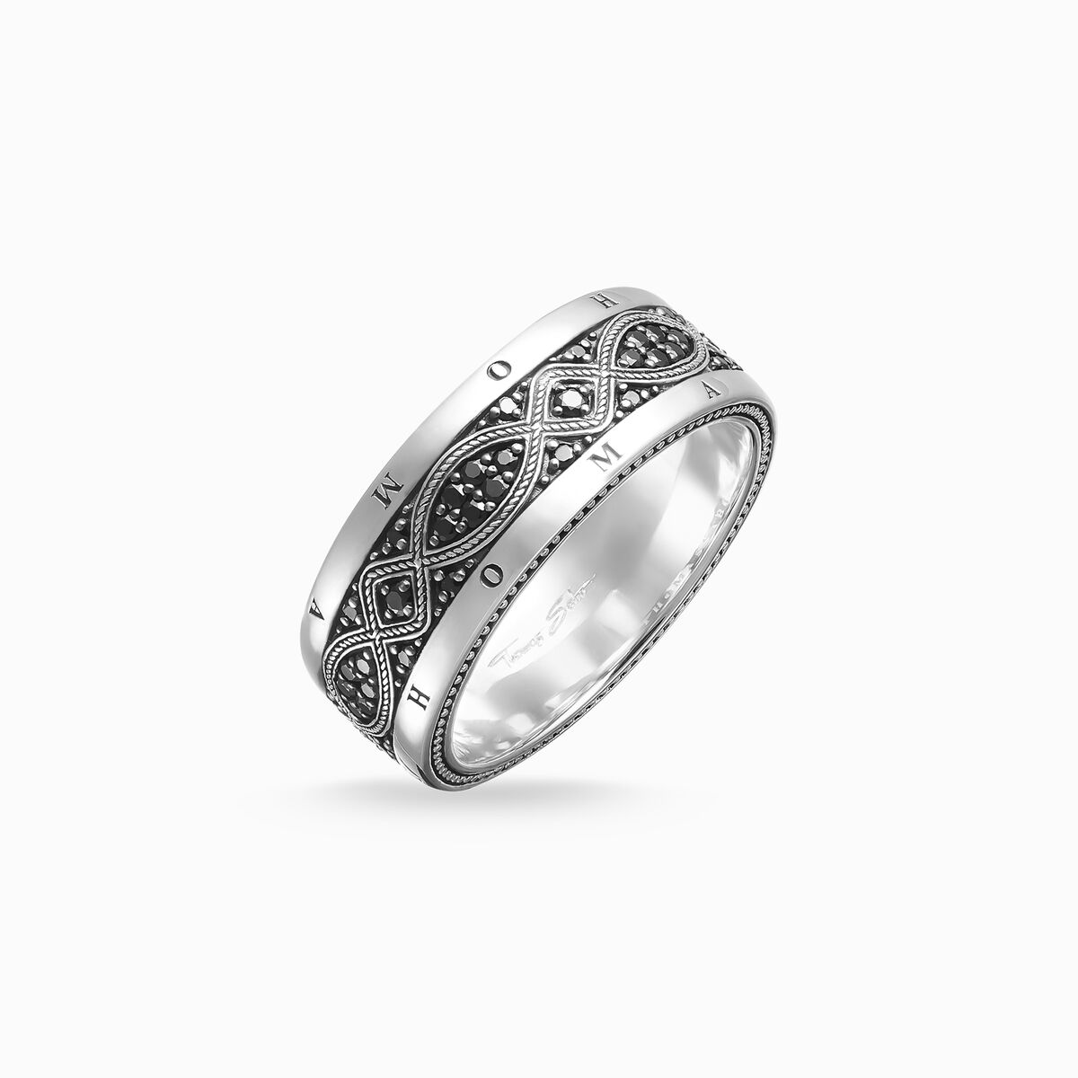 Band ring love knot