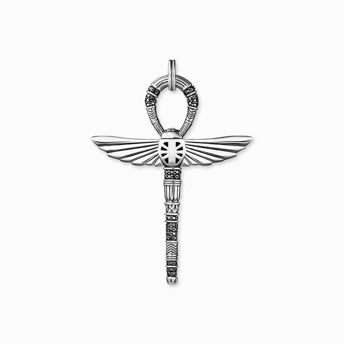Pendant egyptian cross of life silver