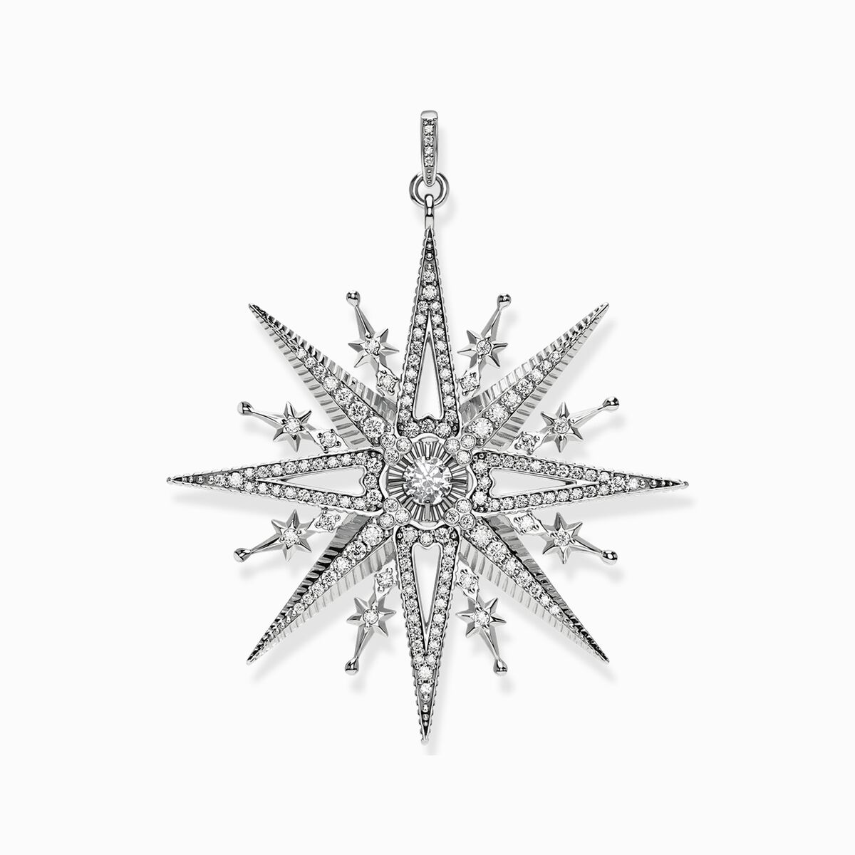 Jewellery set Royalty star silver