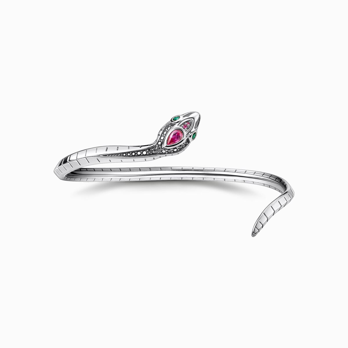 Bangle snake silver