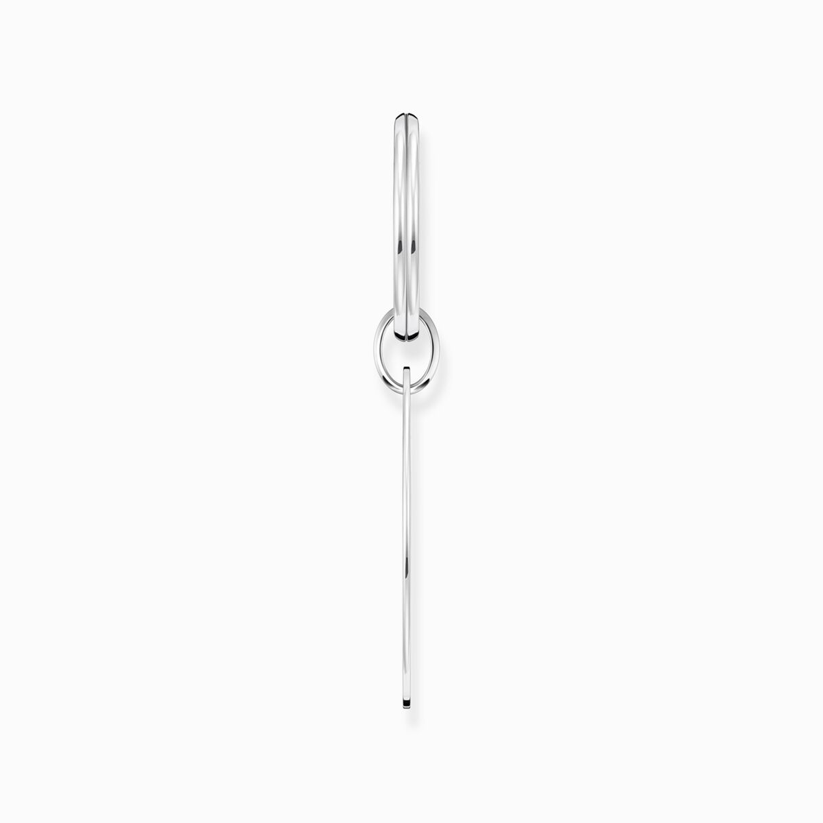 Key ring tag silver