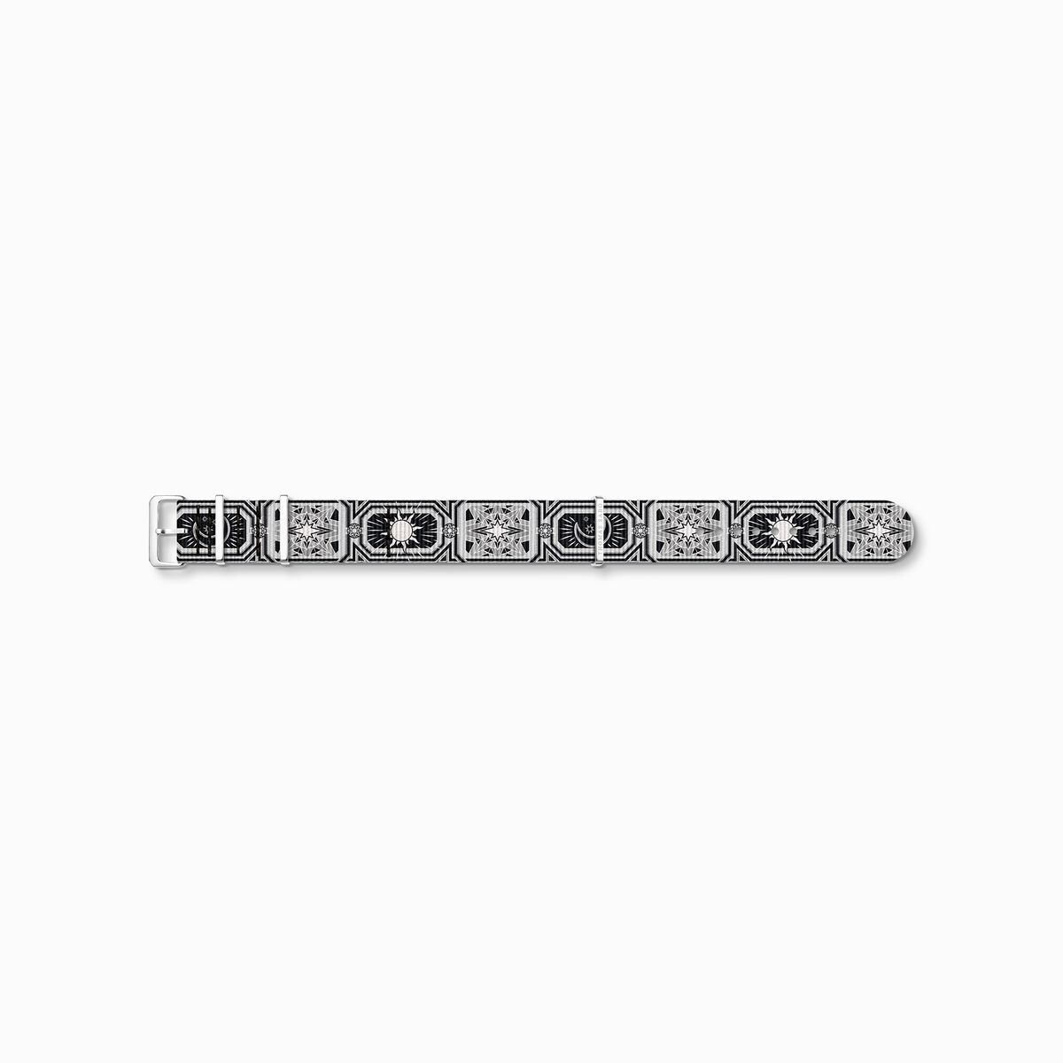 Watch strap Code TS nato, black night sky