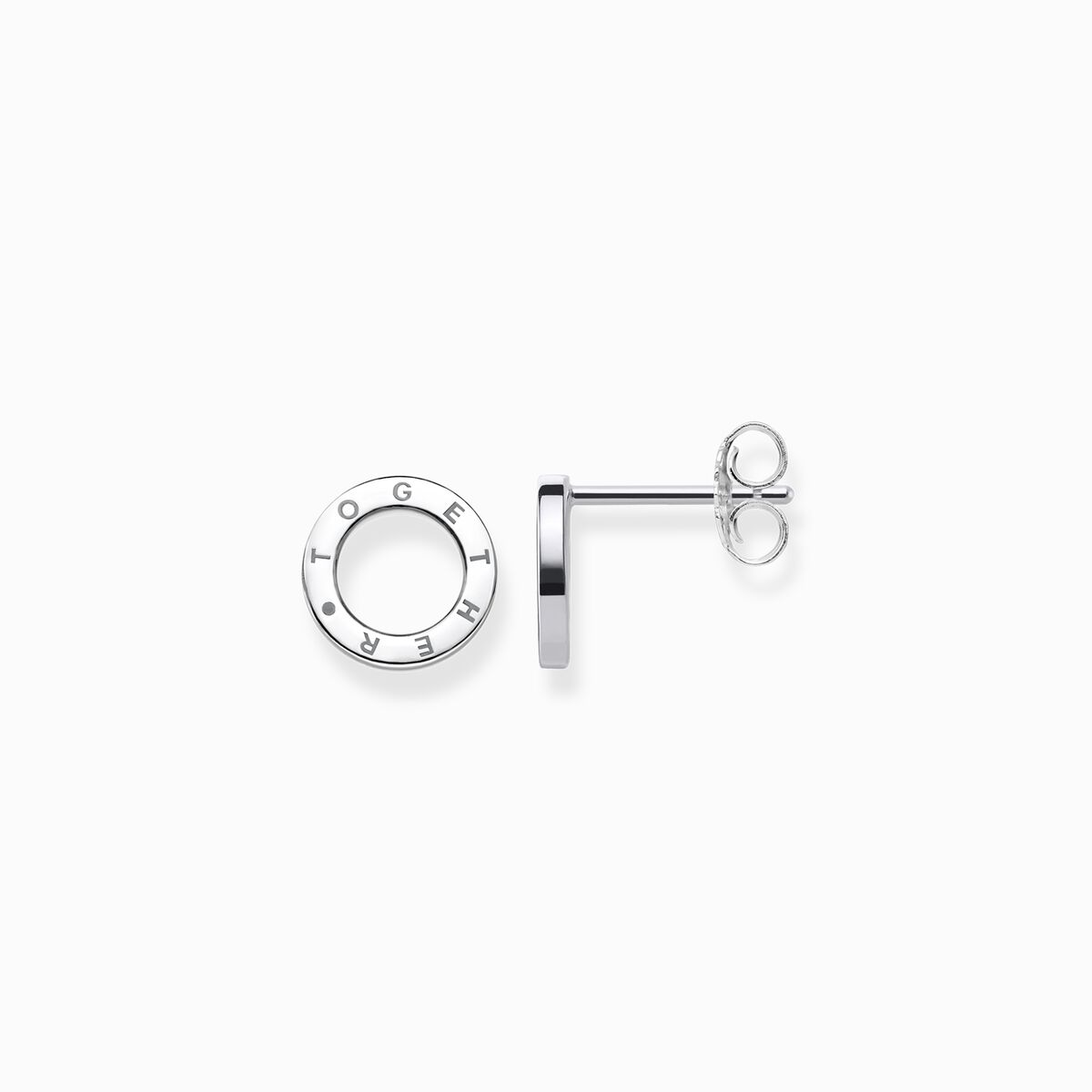 Ear studs circles Together