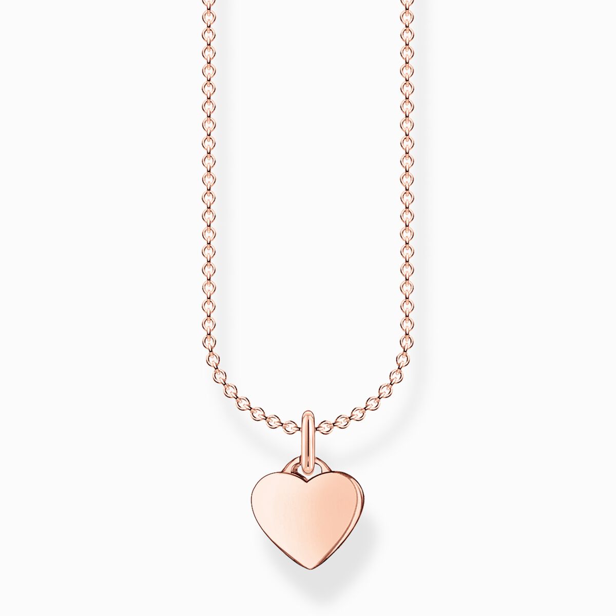 Necklace heart rose gold