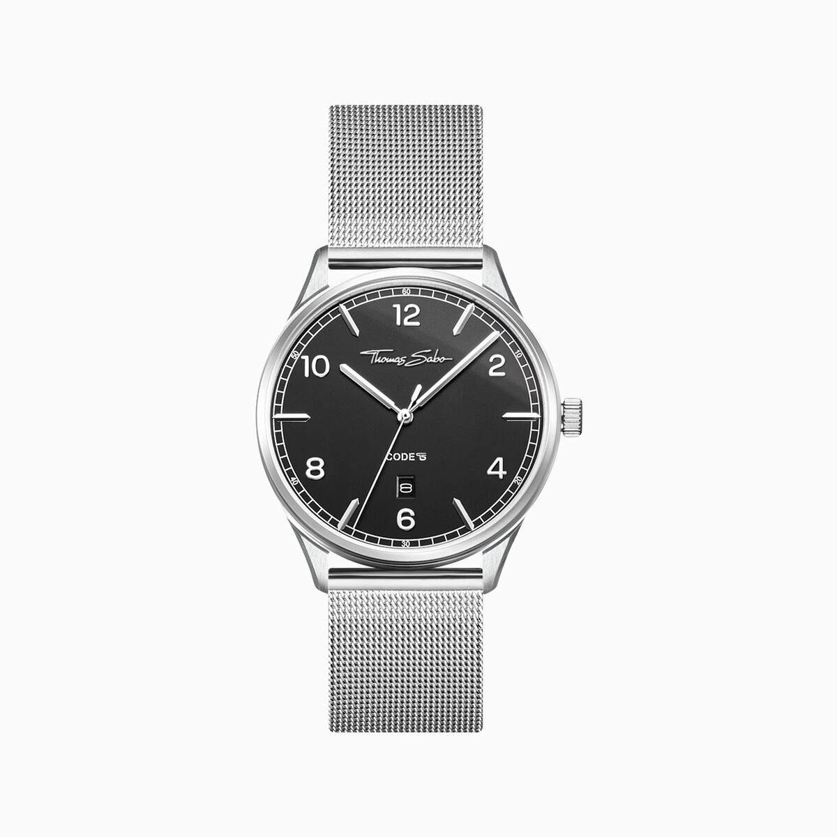 SET CODE TS black watch & black strap