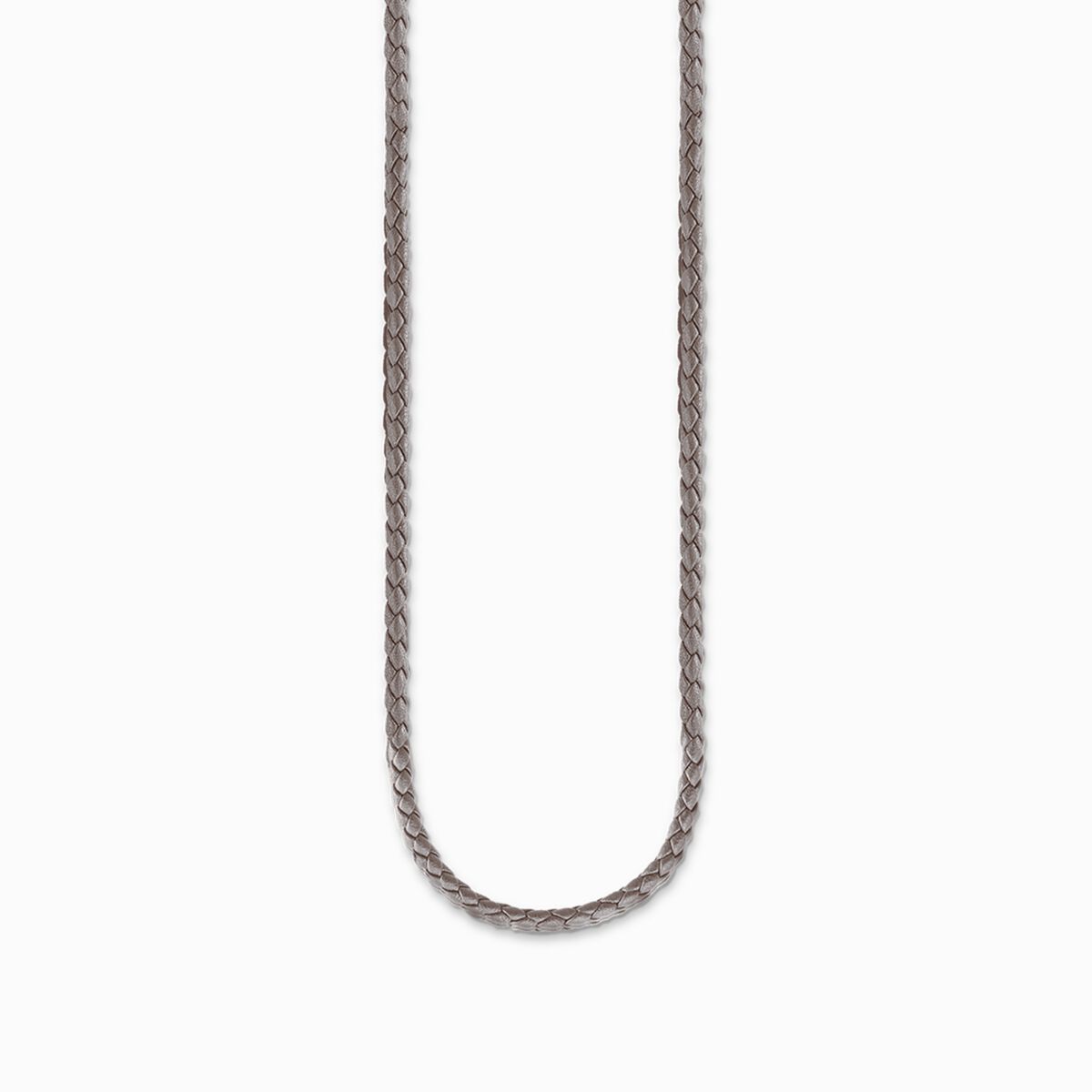 Charm necklace grey