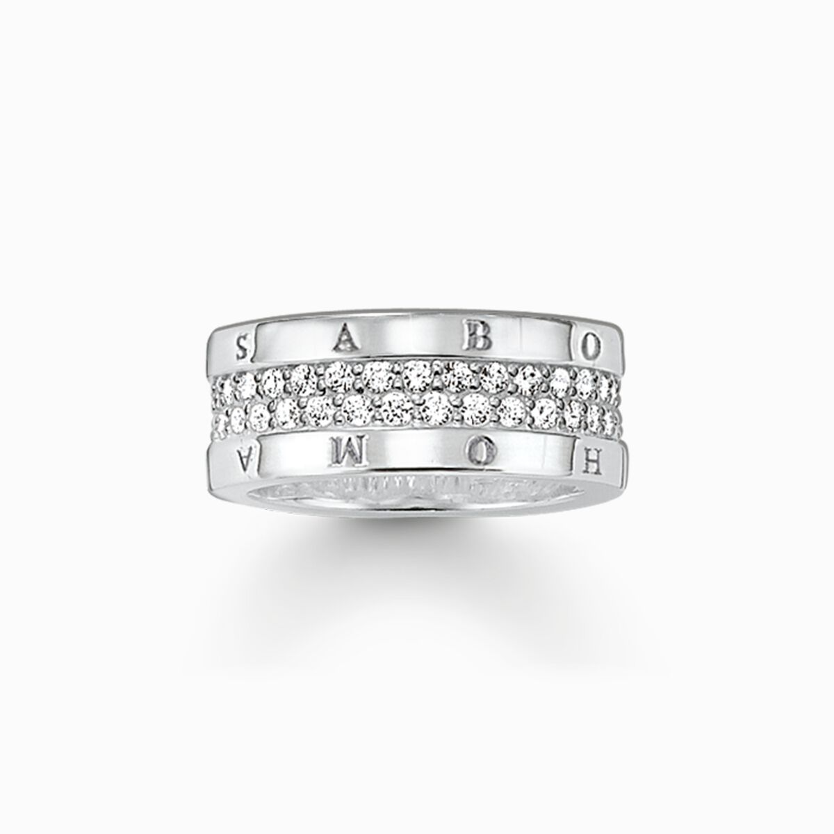 Ring eternity classic white