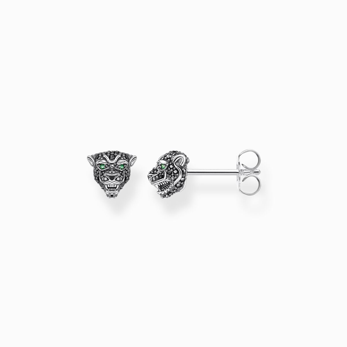Ear studs Black Cat