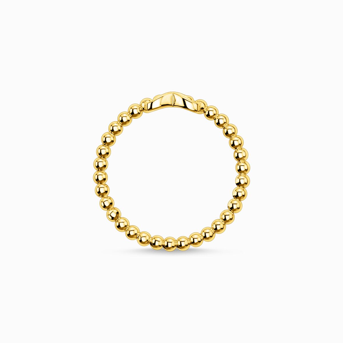 Ring dots with infinity gold
