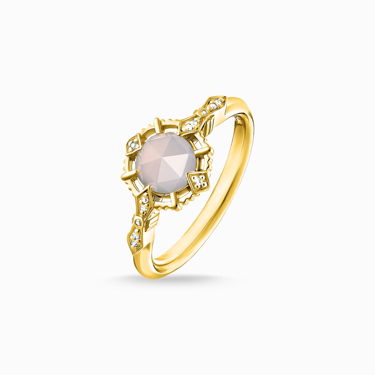 Ring vintage white