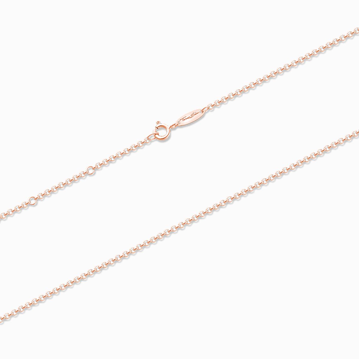 Round belcher chain Thickness 2.00 mm (0.08 Inch)