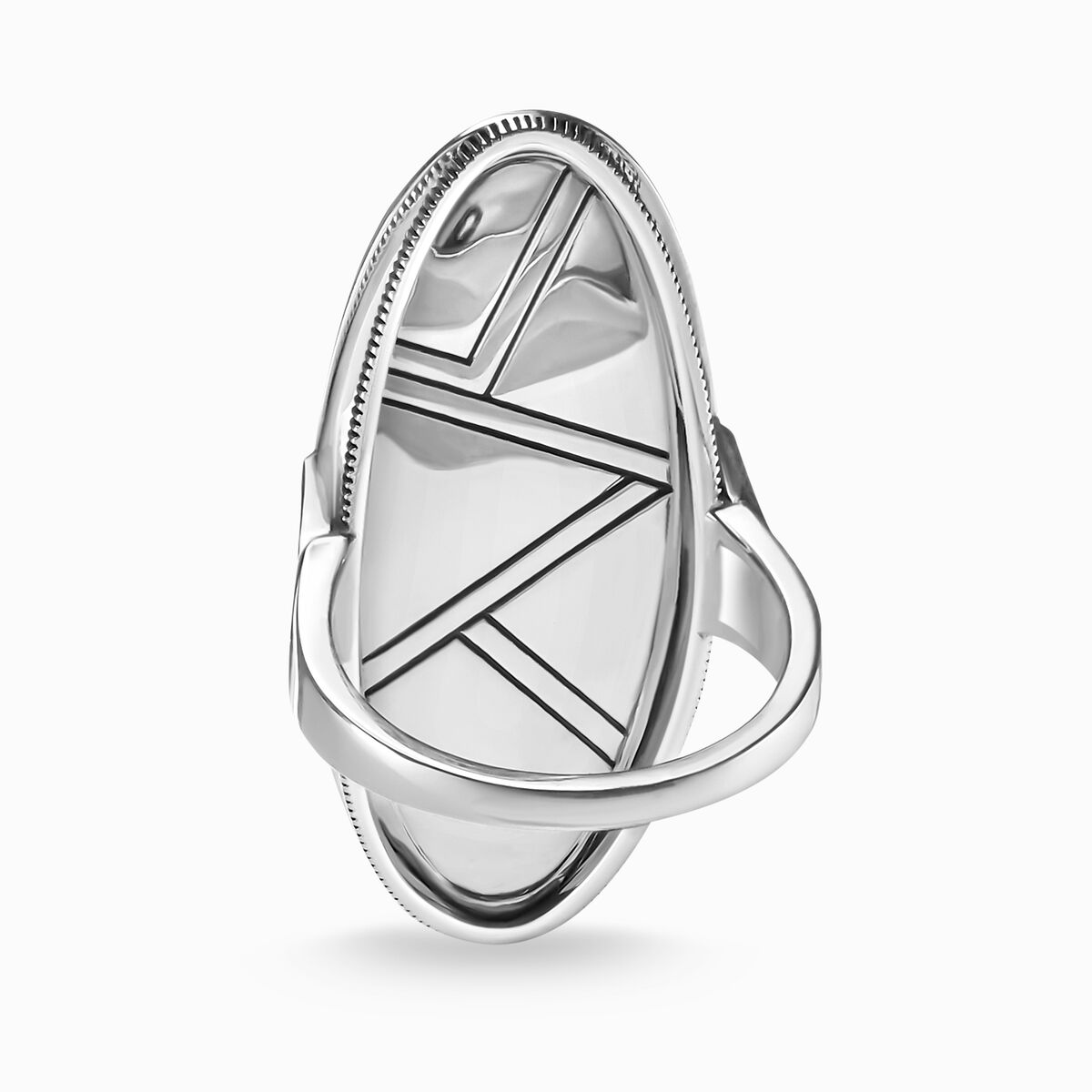 Ring turquoise, mother of pearl