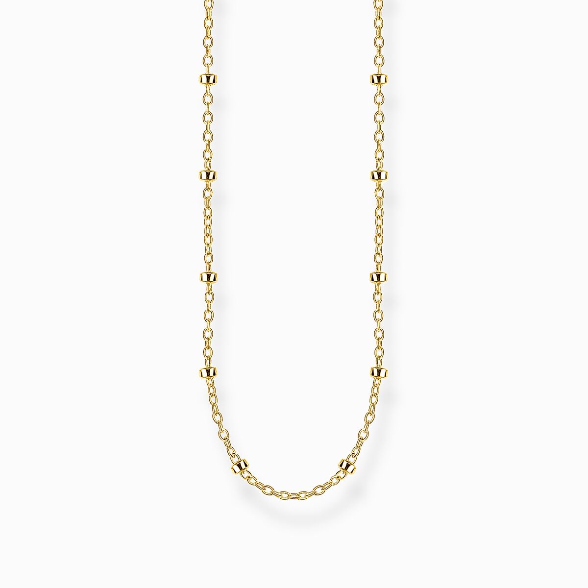 Round belcher chain yellow gold Thickness 1.60 mm (0.06 Inch)
