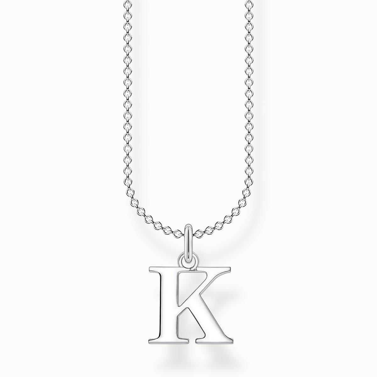 Necklace letter k